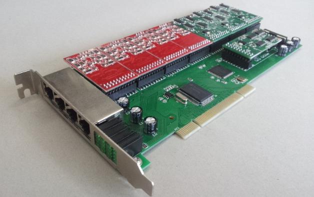 YD-TDM800/1200/1600P_B PCI asterisk card